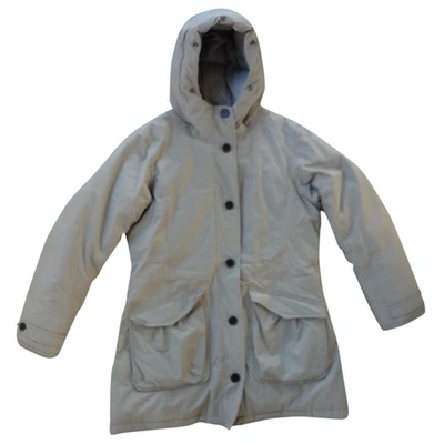 Pre-owned Timberland Cloth Coat In Beige
