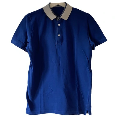 Pre-owned Altea Navy Cotton Polo Shirts