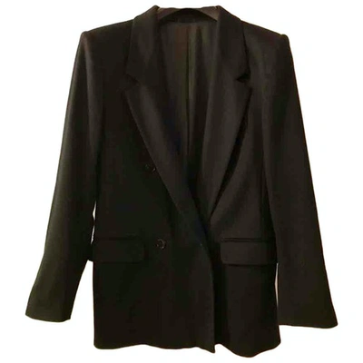 Pre-owned Max Mara Cashmere Blazer In Navy