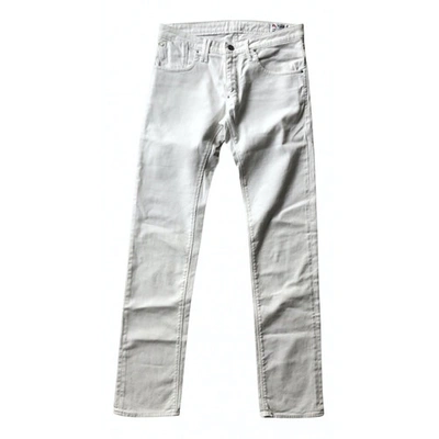 Pre-owned Cycle Straight Jeans In White