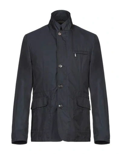 Moorer Jacket In Dark Blue