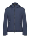 Moorer Jacket In Dark Blue
