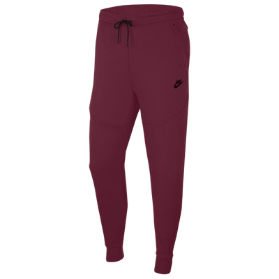 Nike Tech Fleece Jogger Pant In Dark Beetroot/black