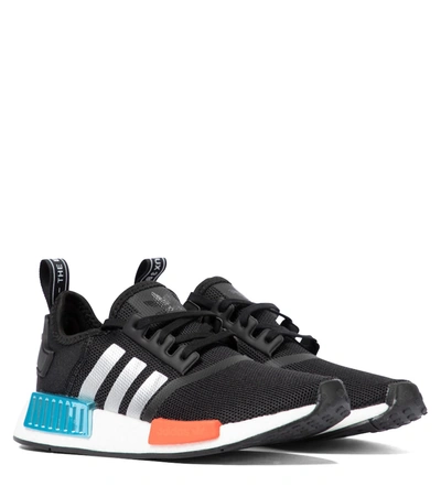 Adidas Originals Kids' Adidas Boys Nmd R1 Casual Sneakers From Finish Line In Core Black, Silver