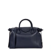 GIVENCHY ANTIGONA SOFT MEDIUM NAVY LEATHER TOTE,3963935