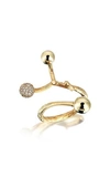 EVREN KAYAR WOMEN'S SMALL CONSTELLATION 18K YELLOW GOLD DIAMOND RING