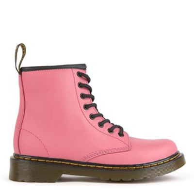 Dr. Martens Girls Pink Kids 1460 8-eye Leather Boots 9-10 Years 4