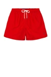 Polo Ralph Lauren Embroidered-logo Corduroy Shorts In Rl2000 Red