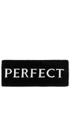 Perfect Moment Logo-knit Stretch-wool Blend Headband In Black