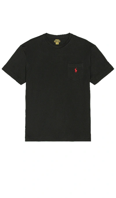 POLO RALPH LAUREN POCKET TEE,PLAU-MS28