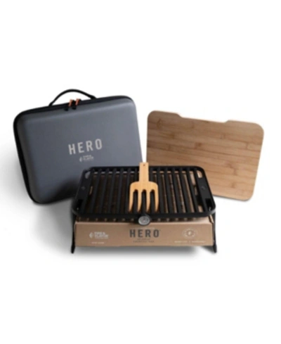 Fire And Flavor Ffg3 Hero Grill System In Black