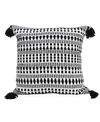 CHICOS HOME CHICOS HOME STRIPED TASSELS DECORATIVE PILLOW, 22" X 22"