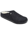 Birkenstock Zermatt Slippers In Dark Grey In Gray