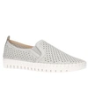 Easy Street Fresh Perforated Slip-on Sandal In Gray