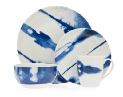 Godinger Cielo 16-pc Dinnerware Set, Service For 4 In Blue
