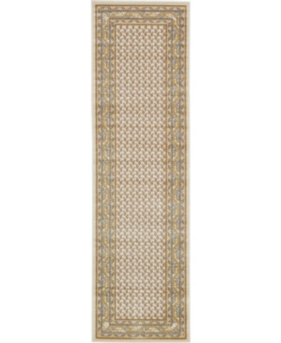 Bridgeport Home Closeout! Bayshore Home Axbridge Axb1 2' 9" X 9' 10" Runner Area Rug In Beige