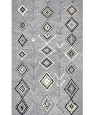 Nuloom San Miguel Hand Tufted Belini 6' X 9' Area Rug In Gray