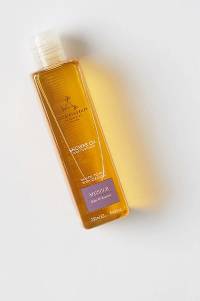 Aromatherapy Associates Muscle Ease & Recover Shower Oil In Purple