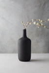 Terrain Matte Terracotta Vase, Medium By  In Black Size M