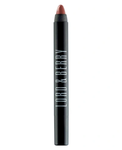 Lord & Berry Shiny Crayon Lipstick In Confess - Brown