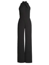 Black Halo Corinne Sleeveless Jumpsuit In Onyx Waves