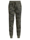 Splendid Women's Thermal Joggers In Olive Branch Camo