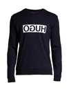 HUGO DICAGO CREW SWEATSHIRT,400013449784