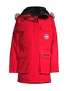 Canada Goose Red Down Expedition Parka In Red Rouge