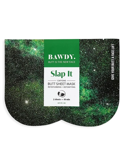 Bawdy Beauty Slap It Caffeine Butt 2-piece Sheet Mask Set