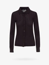 Bottega Veneta Mesh Sheer Button Down Shirt In Brown