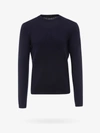 Prada Blue Wool Lightweight Sweater In Blue
