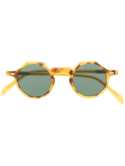 Lesca Yoga Round Frame Sunglasses