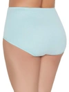 Vanity Fair Perfectly Yours Cotton Brief 3-pack In Teal,seafoam,white