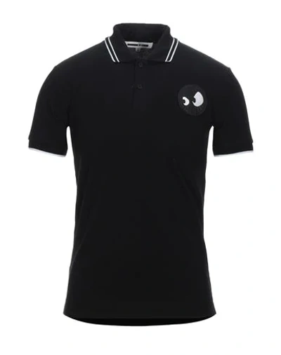 Mcq By Alexander Mcqueen Polo Shirt In Black