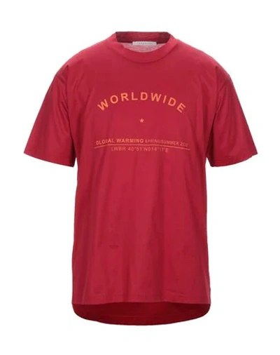 Low Brand T-shirts In Red