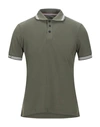 Freedomday Polo Shirts In Military Green