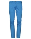 Yan Simmon Casual Pants In Blue