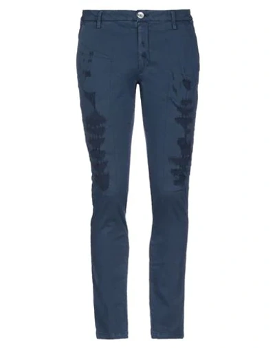 Aglini Pants In Blue