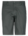 Armani Exchange Man Shorts & Bermuda Shorts Military Green Size 29 Cotton, Elastane