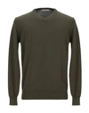 Tsd12 Sweater In Military Green