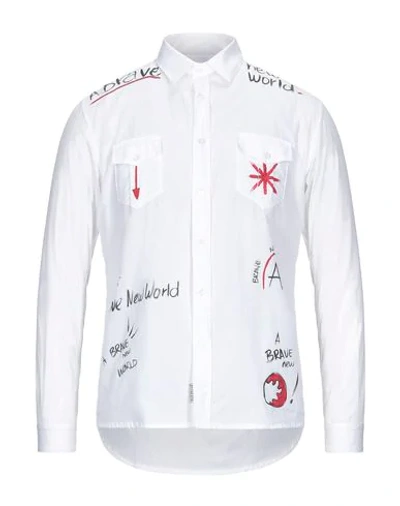 Alessandro Gherardeschi Solid Color Shirt In White