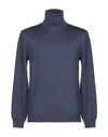 Heritage Turtleneck In Blue