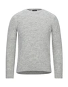 Rossopuro Sweaters In Light Grey