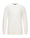 Maison Flaneur Sweaters In Ivory