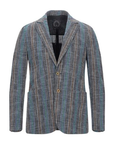 T-jacket By Tonello Suit Jackets In Blue