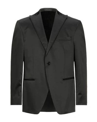 Lubiam Suit Jackets In Black