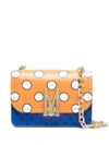 MOSCHINO M POLKA-DOT SHOULDER BAG