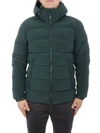 SAVE THE DUCK SAVE THE DUCK MEN'S GREEN POLYAMIDE DOWN JACKET,D3556MROCKY01475 3XL