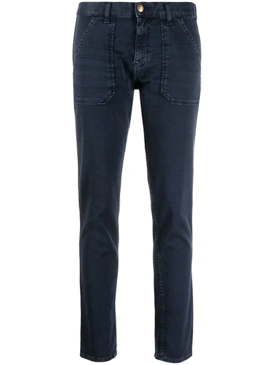 Ba&sh Csally Low-rise Skinny Jeans In Blue