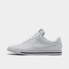 Nike Big Kids' Court Legacy Casual Shoes In White/white/black